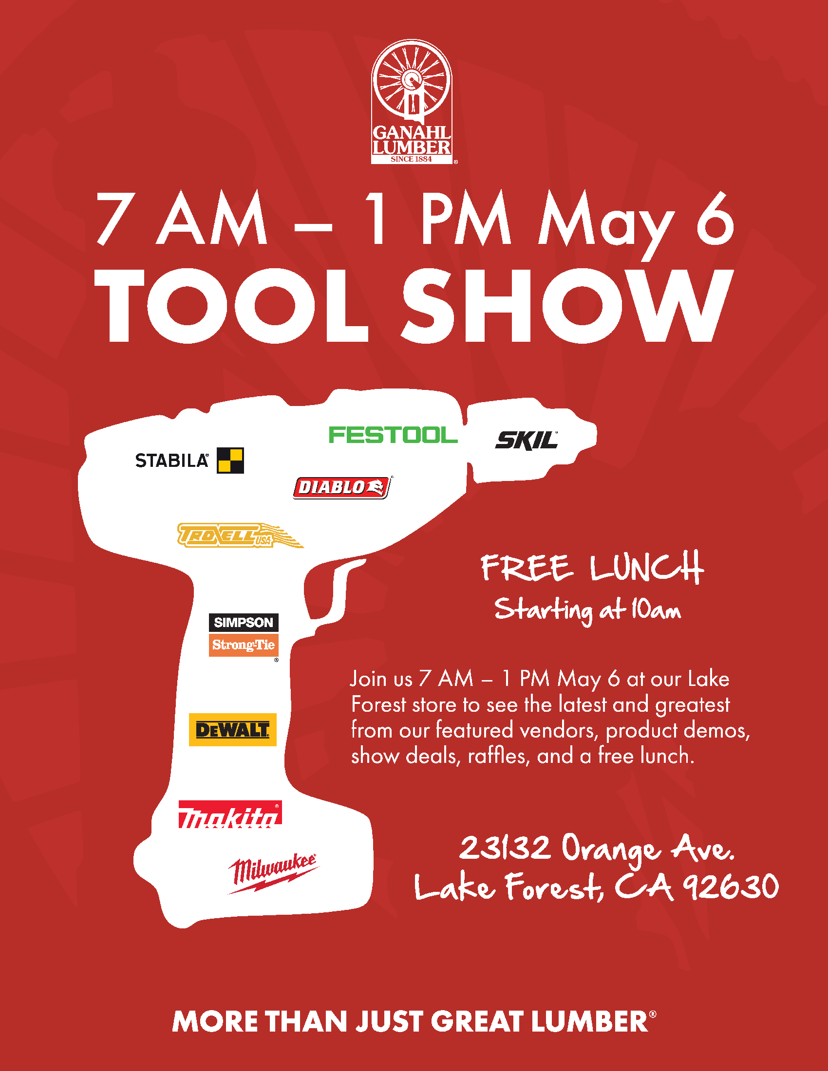 Lake Forest Tool Show